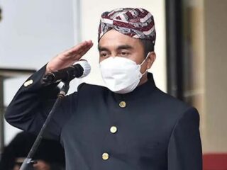 Sekda Kab Tasikmalaya Pimpin Upacara Hardiknas 2022