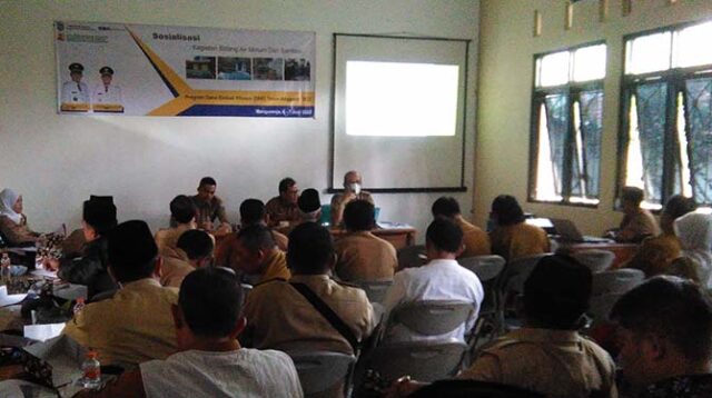 Pemkab Tasikmalaya Sosialisasi Program Sanitasi Bagi Warga Desa