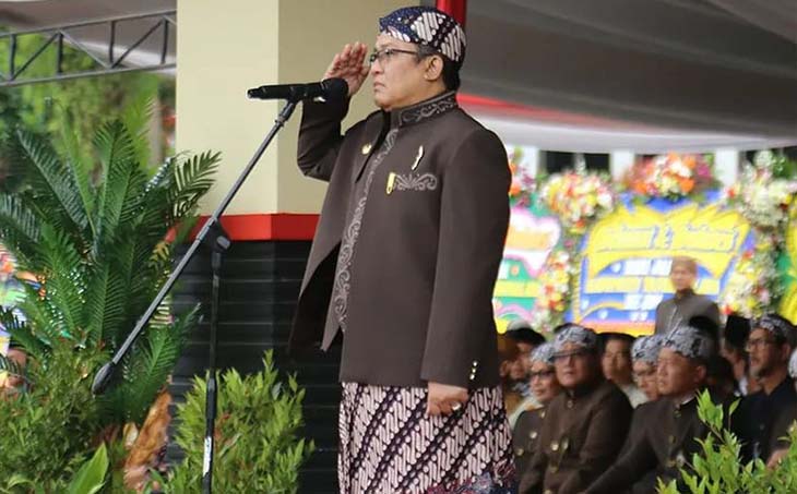 Bupati Ade Sugianto Pimpin Upacara Peringatan Hari Jadi Kabupaten Tasikmalaya Ke-391