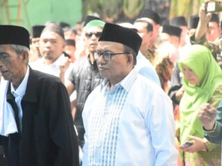 Situasi pelantikan PCNU Kota Tasikmalaya di GOR Sukapura Dadaha. Selasa (27/02/2024).