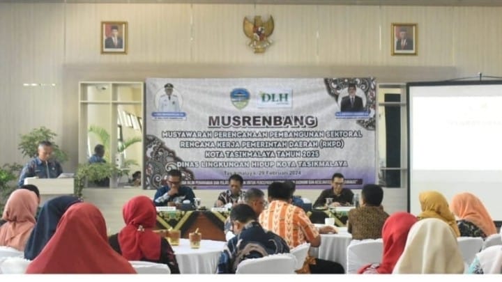 Musrenbang Penyusunan Rancangan RKPD dan Rencana Kerja (Renja) Tahun 2025 Dinas Lingkungan Hidup Kota Tasikmalaya.