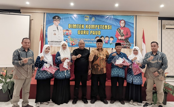Disdikbud Kabupaten Tasikmalaya Terus Berupaya Tingkatkan Kualifikasi dan Kompetensi Guru PAUD. (Foto: Istimewa)