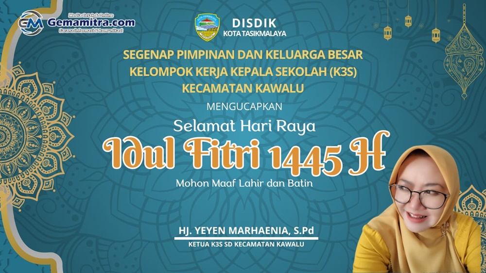 K3S Kec. Kawalu Ucapan Hari Raya Idul Fitri 1445 H