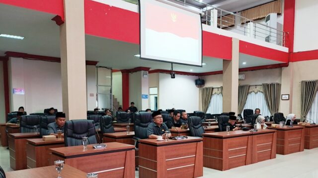 Bapemperda DPRD Pangandaran Sampaikan Laporan Program Pembentukan Perda Inisiatif 2025