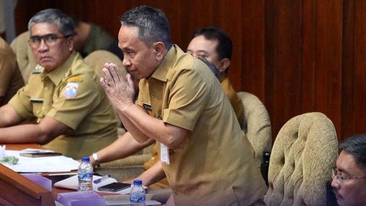 Pjs. Bupati Tasikmalaya Hadiri Rapat Kerja dan Rapat Dengar Pendapat Komisi II DPR RI