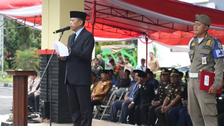 Upacara Peringatan Hari Pahlawan Tahun 2024 Tingkat Kabupaten Tasikmalaya