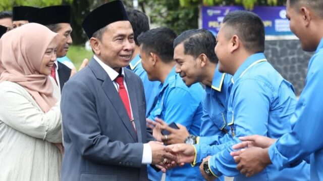 Pjs. Bupati Tasikmalaya Hadiri Pelantikan KNPI Kecamatan Se-Kabupaten Tasikmalaya