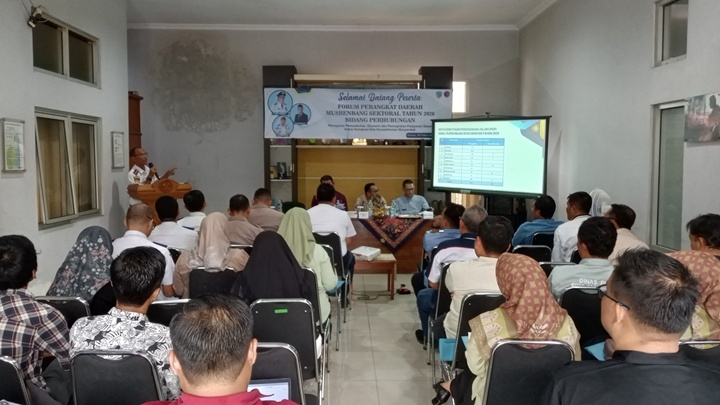 Musrenbang Sektoral Bidang Perhubungan Tahun 2026 Dishub Kota Tasikmalaya, Selasa 04 Februari 2025.