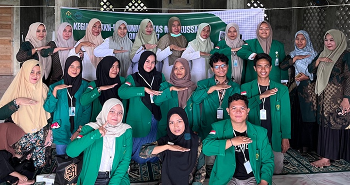 Mahasiswa KKN Universitas Malikussaleh Gelar Sosialisasi Stunting, Dukung Keberlangsungan Hidup Bangsa. Senin 3 Februari 2024