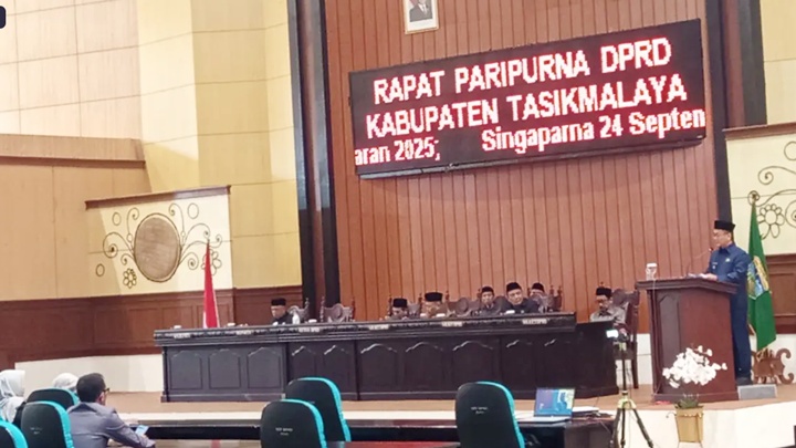 DPRD dan Pemkab Tasikmalaya Tetapkan Perubahan APBD 2025, Fokus Benahi Jalan, Sekolah, dan Layanan Kesehatan, Rabu (24/9/2025).