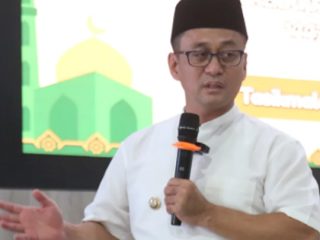Bupati Tasikmalaya H. Cecep Nurul Yakin menghadiri kegiatan Rapat Koordinasi dan Halal Bihalal SDM Program Keluarga Harapan (PKH) Kabupaten Tasikmalaya yang digelar di Pendopo Baru, Selasa (7/4/2026).