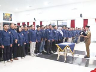 24 Bupati Cecep Lantik Pengurus Karang Taruna 2026–2031, Ajak Pemuda Jadi Motor Perubahan Sosial. Senin (25/5/2026)