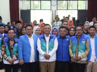 Wabup Tasikmalaya Ajak Pemuda Ambil Peran Aktif dalam Pembangunan Daerah di Musda XVI KNPI. Kamis (23/4/2026).