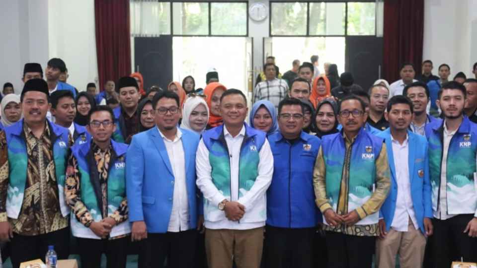 Wabup Tasikmalaya Ajak Pemuda Ambil Peran Aktif dalam Pembangunan Daerah di Musda XVI KNPI. Kamis (23/4/2026).