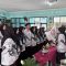 Pengurus Ranting PGRI Cabang Kecamatan Cibeureum mengikuti prosesi pelantikan pengurus masa bakti XXIII tahun 2025–2030 di SD Negeri Siluman 2, Sabtu (10/10/2026). Dok. Foto Widia Barkati.